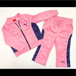 Infant girls puma track suit